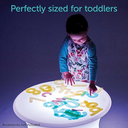 tickit Sensory Mood Light Table | 20 Colors | Rechargeable | Sensory Room Lights | Large Play Table for Toddlers