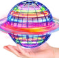Flying Orb Ball (Blue, 2025 Upgraded) with Dazzling Lights, Magic Hover Spinner, Cool Boomerang Drone, Floating Cosmic Globe, Kids Toys Gifts for 6 7 8 9 10 Year Old Boys Girls