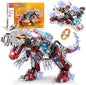 STEM 2 in1 Dinosaurs Building Kits 422PCS, Compatible with Lego Dinosaurs Bricks, Toys for Kids Age 6-10 Year Old, Educational Building Sets Best Gifts for Boy 6-10