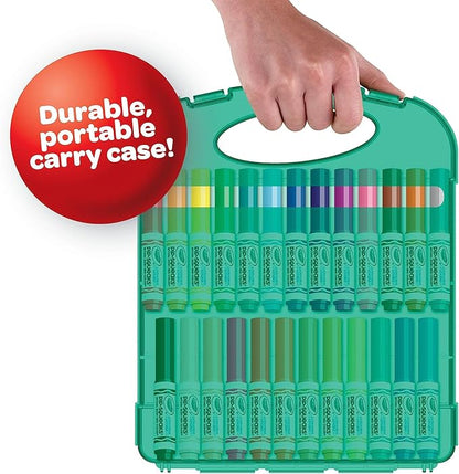 Crayola Pip-Squeaks Washable Marker Set (65ct), Holiday & Christmas Gifts for Kids, Coloring Set, Art Supplies for Kids, Drawing & Craft Kit, Travel Activity, 4+