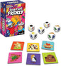 Food Fight Frenzy - Fun & Fast-Paced Family Dice Game Rolls, Pattern Matching, and Dice Game for 2-6 Players, 72 Tiles & 13 Oversized Dice, Family Party Game