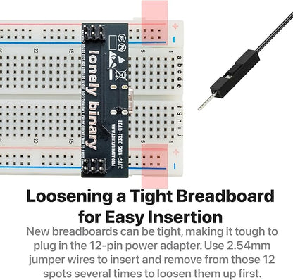Electronics Starter Kit with 830-Point Breadboard Type-C Power Supply 120 Jumper Wires LEDs Sensors Resistors Capacitors Compatible with Arduino ESP32 STEM DIY Projects (400+ Pieces)
