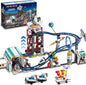 HOGOKIDS Space Roller Coaster Building Toy - 926PCS Coaster Building Set Features Lift Platform, Satellites, Rocket Buildable Space Rollercoaster Adventure Park for Adults Kids Girl Boy Ages 8+