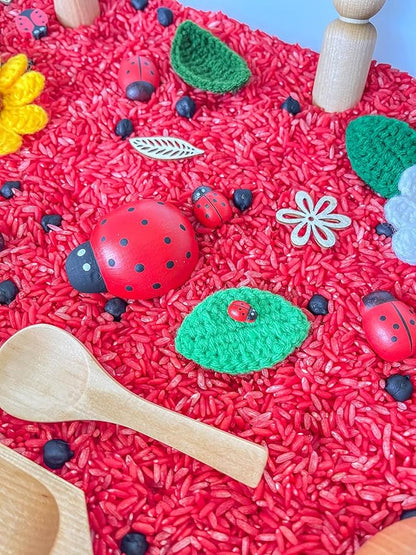 Kids Sensory bins Montessori sensory bin, sensory toys, Sensory bins, Sensory Bin For Preschoolers (Ladybug)