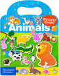 Benresive Reusable Sticker Books for Kids 2-4, Sticker Books for Toddlers 1-3 2-4, Toddler Travel Toys Activities Crafts Gifts - Animal
