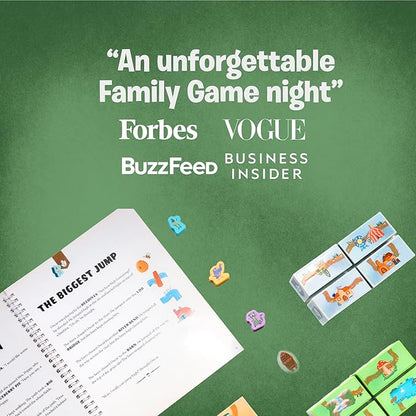 Uzzle Tales Bricklewood Valley - Story Dice Game for Kids – Creative Storytelling & with 12 Story Cubes, Storybook & Character Pawns – Engaging Brain Game for Kids Ages 4