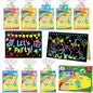 ZMLM Scratch Art Party Favors: 16 Pcs Birthday Gifts Goodie Bags Stuffers Rainbow Scratch Paper Craft Notebooks for Kids 4-8 Classroom Prize Students Back To School Supplies Toy Girls Boys Return Gift