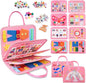 Busy Book Toddler, Montessori Busy Board, Activity Sensory Toys 2025 for Toddler Girls Christmas Birthday Gift, Educational Learning Quiet Book for Kids, Travel Toy for Airplane Car