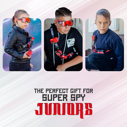 SuperSpies Secret Agent Spymaster Kit - Spy Gear Ninja Toys and Gadgets for Kids 8-12 Detective Kit