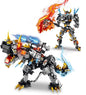 STEM 2 in 1 Carnotaurus Dinosaur Building Kits, Compatible with Dinosaur Set, Transforming Mech Robot Building Sets for Adults, Educational Gift Toy for Kids Boys 6-10 (507 PCS)