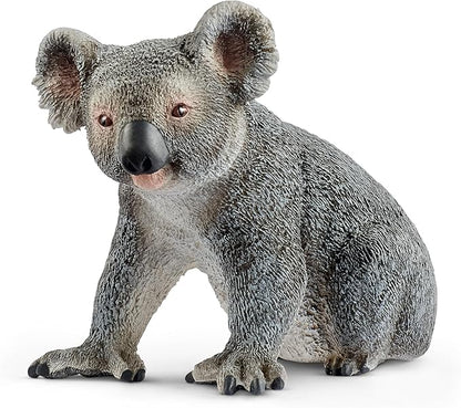 Schleich Wild Life - 4 PC Bear Figure Toy Playset - Realistic Panda, Koala, Grizzly and Polar Bear Figurine for Kids and Toddlers - Educational Animal Toys for Boys and Girls Ages 3+ - 77589