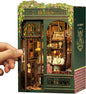 CUTEBEE Book Nook Kit, DIY Miniature House Kits for Adult and Teens, Dollhouse Mini Booknook House Bookshelf Decor, DIY Craft Gifts for Family and Friends（Owl Bookstore）
