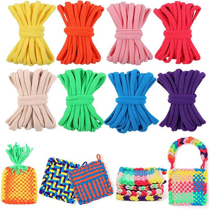 FUNiOi 224 PCS Weaving Loom Loops Refill for Potholder Weaving Craft Kit, DIY Arts and Crafts Loops Supplies for Kids Beginners, for Girls Age 6 7 8-12 13 Years Old