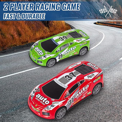 Race Toy Cars for Toddler Boys Girls 7 Inch Friction Powered Trucks for Kids Ages 3 4 5 6 7 8 Years Old Stocking Stuffers for Kids - 6Pack