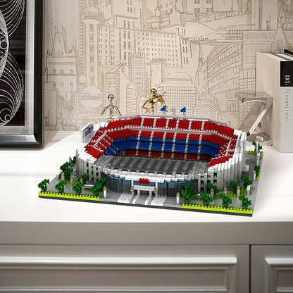 Soccer Stadium Building Blocks Sets Toys Football Architecture Model Kits Gifts for Adults Kids Boys 3500+Pieces