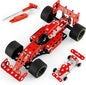 Car Building Kits for Boys 8-12,Building Cars Metal Erector Set,Racing Car Building Kits for Boys 12-15,Assembly Red Vehicle Model for Kids Kids 8+ Years Old（260Pieces）