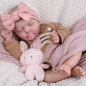 Aori 20 Inch Reborn Baby Doll - Hyper Realistic Lifelike Newborn Sleeping Girl with Rainbow Outfit, Soft Weighted Body Baby Doll for Girls Age 3 for Christmas, Birthday