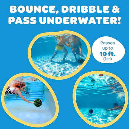 Watermelon Ball – Cool Underwater Pool Toy for Teen Boys, Girls, Men & Women. Great Gifts for Swimming, Diving & Backyard Games. Best for Birthday Presents, Spring Vacation & Summer Family Fun.