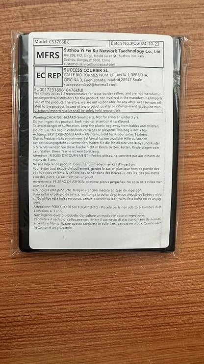 Uncle Paul Coin Album Coin Holder Coin Collection Book for Collectors CS37 (Elegant Black, 45x45 MM Pocket [Fits coins under 40mm])