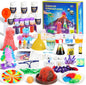 80+ Science Experiment Kit for Kids Ages 5-6-7-8, Birthday Gift Ideas for 4+ Year Old Kid, STEM Learning & Educational Toys, First Science Kit for Boys Girl