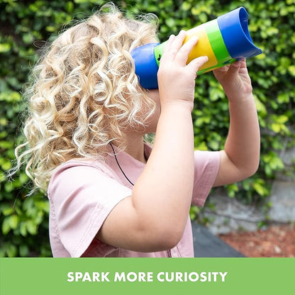Educational Insights GeoSafari Jr. Kidnoculars, Binoculars for Toddlers & Kids, Easter Basket Stuffers for Kids, Gift for Toddlers Ages 3+
