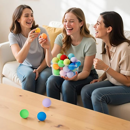 JOYIN 9 Pack Slow Rising Stress Balls, Squishy Sensory Fidget Toys, Hand Therapy Balls for Anxiety Relief, Classroom Prize Box Toys for Kids, Goodie Bag Stuffers, Party Favors