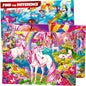 QUOKKA 100 Piece Puzzles for Kids Ages 8-10 – 3XSET Puzzles for Kids Ages 4-6 – Search & Find Mermaids Unicorns Kid Activities Included for 5-8 Year Old – Toddler Learning Toy Game Gift for Girls