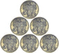 The Archangel Michael Challenge Coin Religious Coin Christian Collectible Psalm 91:10-11 (Pack of 6)
