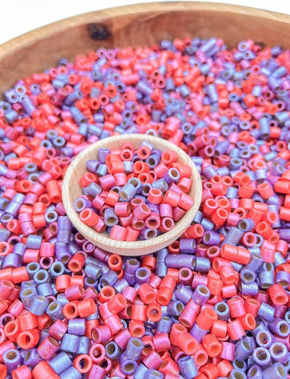 4 Cups of Valentine's Day Ditalini Pasta Sensory Bin Filler for Sensory Table