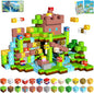100PCS 1.0 inch Magnetic Blocks, Magnetic Tiles Building Blocks, Magnet Cubes Toddler Kids Toys, Sensory STEM Toys for 3-5 4-6 5-7 6-8 Year Old Boys Girls Christmas Birthday Gift