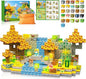 200PCS Magnetic Building Blocks - Light Up Magnetic Blocks Cubes, Stacking Magnet Blocks Building Toys, School STEM Toys for 3 4 5 6 7 8-12 Year Old Toddlers Boys Girls Birthday Thanksgiving Gifts
