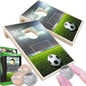 Coinhole Desktop Coin Bouncing Party Game Set | Tabletop Cornhole Board Game | Small Cornhole Travel Game Includes Coins