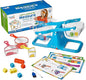 hand2mind Let's Learn to Measure Activity Set, Kids Measuring Cups, Bucket Balance, MathLink Cubes and Activity Cards Set, Teacher Supplies, Classroom Supplies, Preschool Learning, Toddler Learning