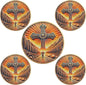 5 Pcs Philippians 4:13 Christian Challenge Coin – Path of Faith Religious Token with Bible Verse – I Can Do All Things Through Christ – Inspirational Gift for Men & Women