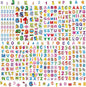36 Sheets 3D Letter & Number Stickers - 900+ Reusable ABC, 123 Learning Stickers | Non-Toxic PVC Foam | Teacher Supplies, Crafts, Kids Activities
