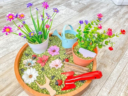 Kids Sensory bins Montessori sensory bin, sensory toys, Sensory bins, Sensory Bin For Preschoolers (Gardening)