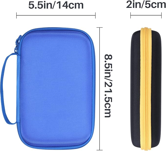 Storage Case Compatible with GiiKER Super Slide Puzzle Original 500+ Challenges Brain Teaser Puzzle (Blue Case)
