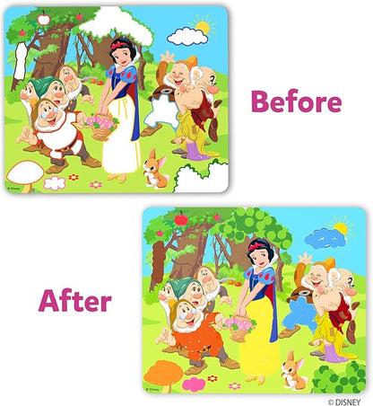 Skillmatics Dot It Sticker Art - Disney Princess, Mess-Free Fun for Kids, Stocking Stuffers, 500+ Stickers, Craft Kits, DIY Scrapbooking Activity, Travel Toys, Christmas Gifts for Ages 3, 4, 5, 6, 7