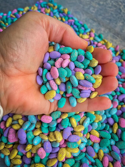 Colorful Sensory Bin Filler Themed and Seasonal Beans (Pastel, 4 Cups)