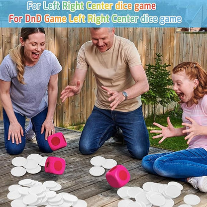 Coopay 1000 Pieces 1 Inch Bingo Chips Bulk, Bingo Markers for Math Practice, Plastic Learning Counters Disks Counting Discs and Poker Chips Game Tokens Kids Reward (White)