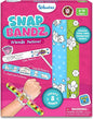Skillmatics Craft Activity - Snap Bandz, Friendship Bands, DIY Jewelry Art & Craft Activity, Mess-Free, Creative Kit, 8 Bands (8.6"), Gifts for Girls & Boys Ages 4, 5, 6, 7, 8, 9, 10