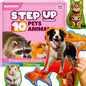 QUOKKA Toddler Puzzles Ages 2-4 - Large Floor Puzzles for Kids 3-5 - 8 Realistic Animal Shapes - Extra Thick Cardboard - Preschool Learning Game - 40 Big Piece Gift for Toddlers 1-3 Years Old