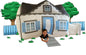 The Original Patented AirFort - Build A Fort in 30 Seconds, Inflatable Fort for Kids, Play Tent for 3-14 Years, A Playhouse Where Imagination Runs Wild, Fan not Included (Cottage)