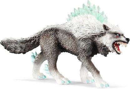Schleich Eldrador Creatures - 5 PC Fantasy Creature Set - Ice Wolf, Lava Hound, Rock Beast and Sword Figure Playset - Animal Monster Figurines for Boys and Girls - Durable Fun Toys for Kids Ages 7+