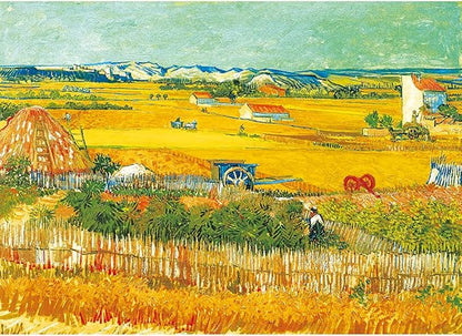 MaxRenard Game 1000 Pieces Jigsaw Puzzle Fine Art Collection Toy Bumper Harves by Vincent Willem Van Gogh