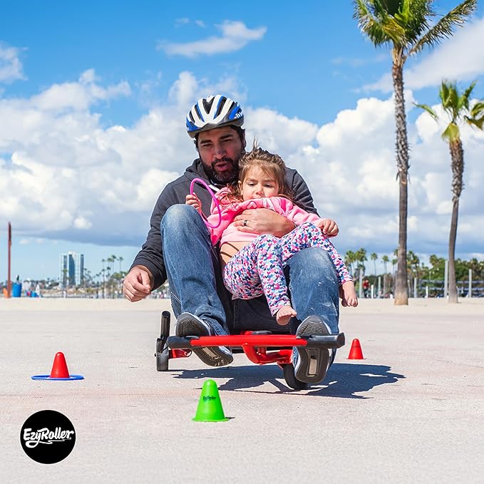 EzyRoller New Pro-X Ride On Toy for Kids and Adults - Red