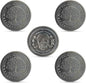 AtSKnSK Memento Mori Memento Vivere Coin Pack of 5