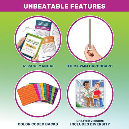 Story Cues Skilled Sequencing Cards, Speech Therapy Materials, Social Skills Game, English Language Learners Games, Storytelling Cards, Sentence Building and Picture Cards