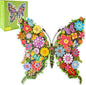 Puzzles for Kids Ages 6-8,8-10 and Adults, Butterfly Shaped Jigsaw Puzzles for Wall Home Decor