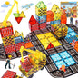 Magnetic Tiles Kids Construction Toys - Road Set with Magnet Crane for Boys Age 3-5 4-8 8-10, Magnet Building Blocks Expansion Pack Toy Car Track Train Set, Road, Dolls, Traffic Lights and Stations